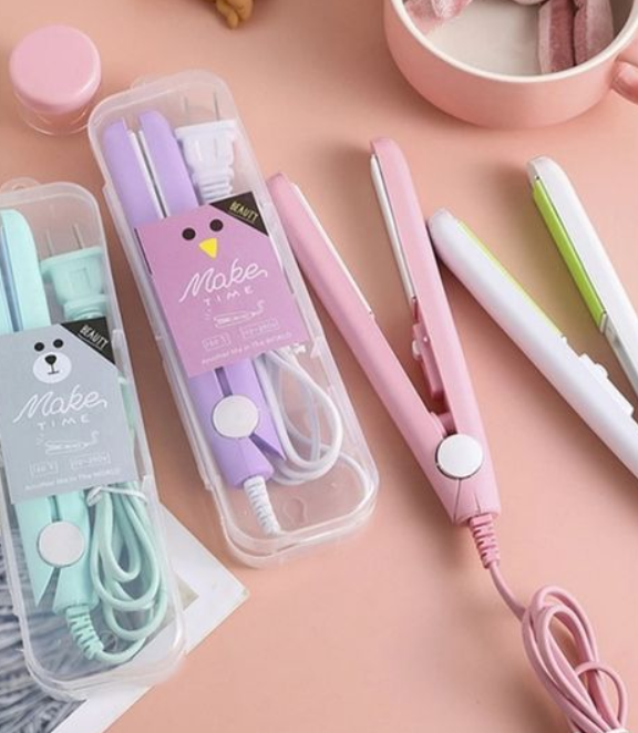 Premium Mini Hair Straightener - sleek & portable | Look Natural